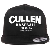 Cullen Baseball Home Of Thunderball Forks Washington Gift Flat Bill Trucker Hat