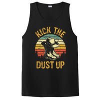 Cowboy Boots Hat Kick The Dust Up Western Country Music PosiCharge Competitor Tank