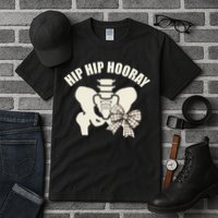 Coquette Bow Hip Hip Hooray Hip Replacement Physical Tall T-Shirt