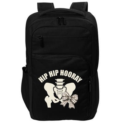 Coquette Bow Hip Hip Hooray Hip Replacement Physical Impact Tech Backpack