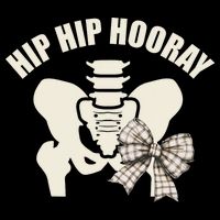 Coquette Bow Hip Hip Hooray Hip Replacement Physical 16 in Basic Backpack