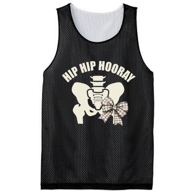Coquette Bow Hip Hip Hooray Hip Replacement Physical Mesh Reversible Basketball Jersey Tank