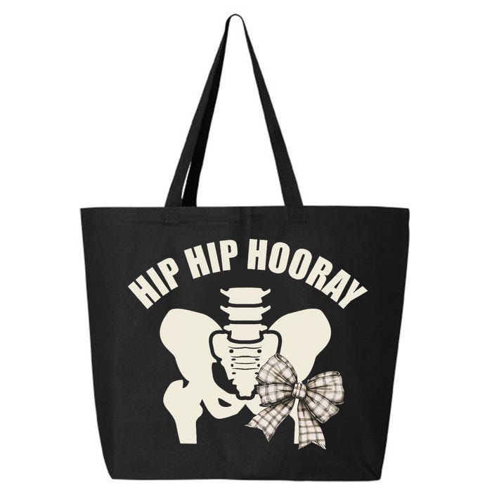 Coquette Bow Hip Hip Hooray Hip Replacement Physical 25L Jumbo Tote