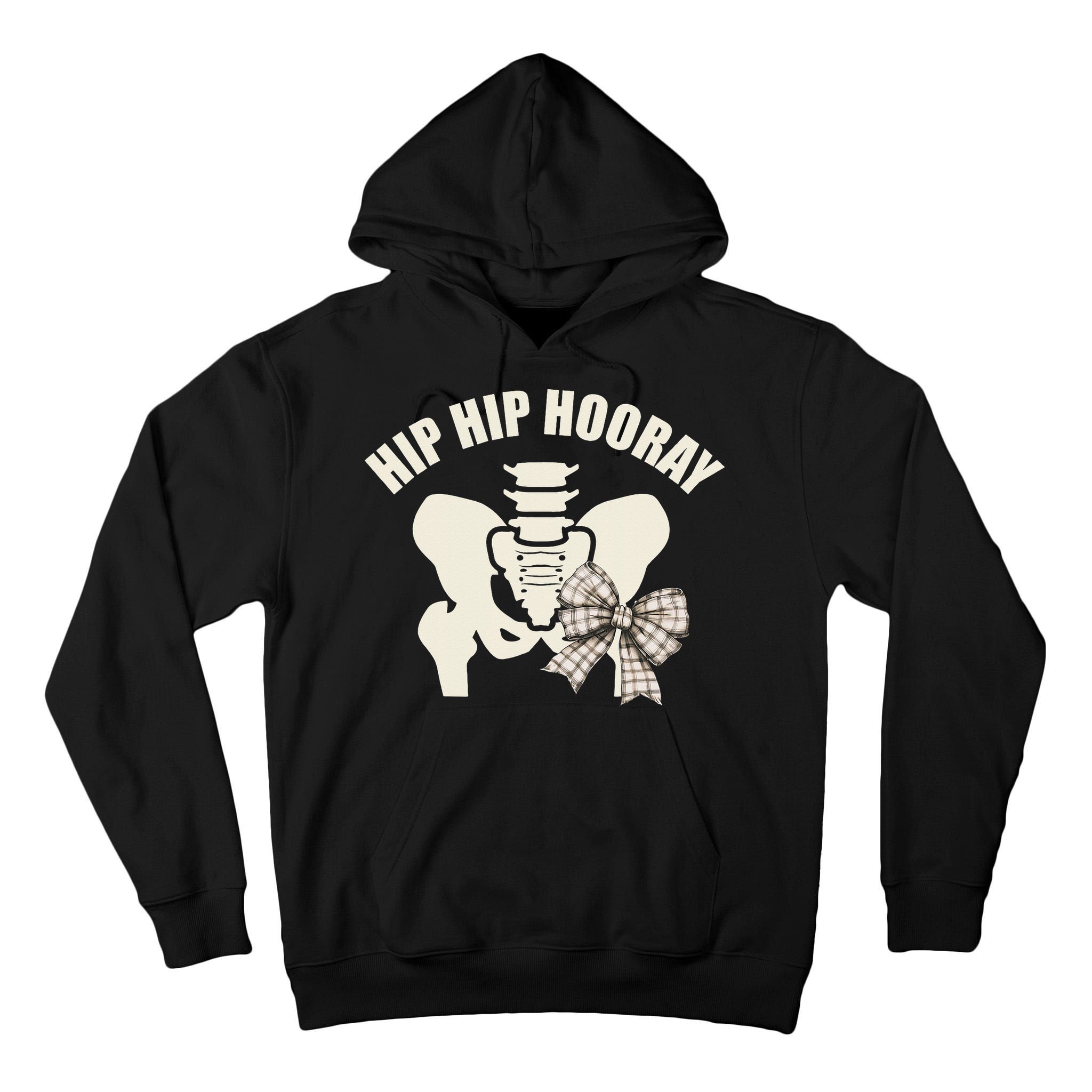 Coquette Bow Hip Hip Hooray Hip Replacement Physical Tall Hoodie