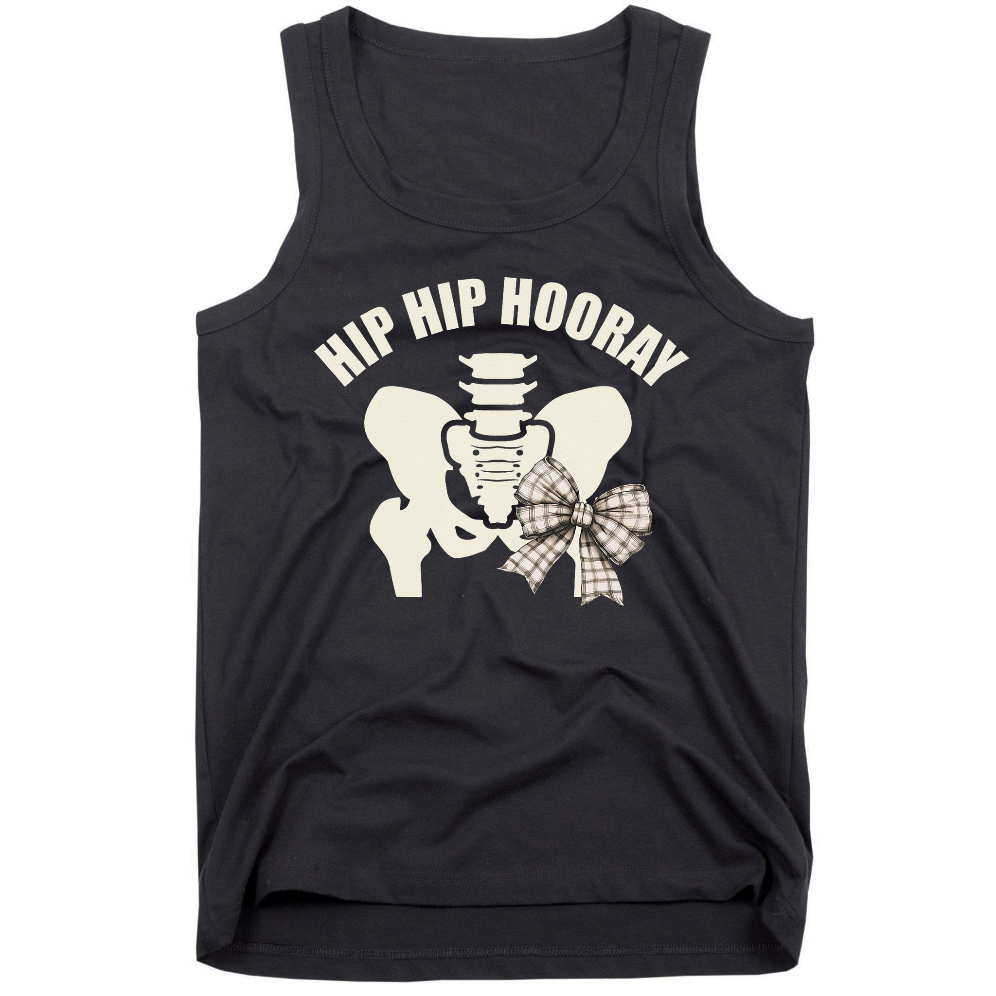 Coquette Bow Hip Hip Hooray Hip Replacement Physical Tank Top