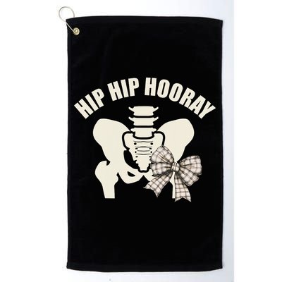 Coquette Bow Hip Hip Hooray Hip Replacement Physical Golf Towel
