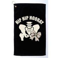 Coquette Bow Hip Hip Hooray Hip Replacement Physical Golf Towel