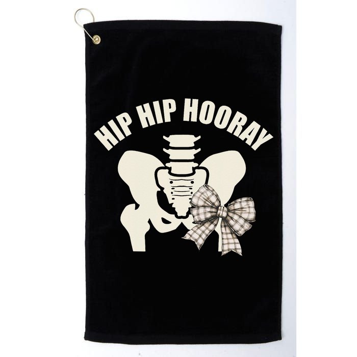 Coquette Bow Hip Hip Hooray Hip Replacement Physical Golf Towel