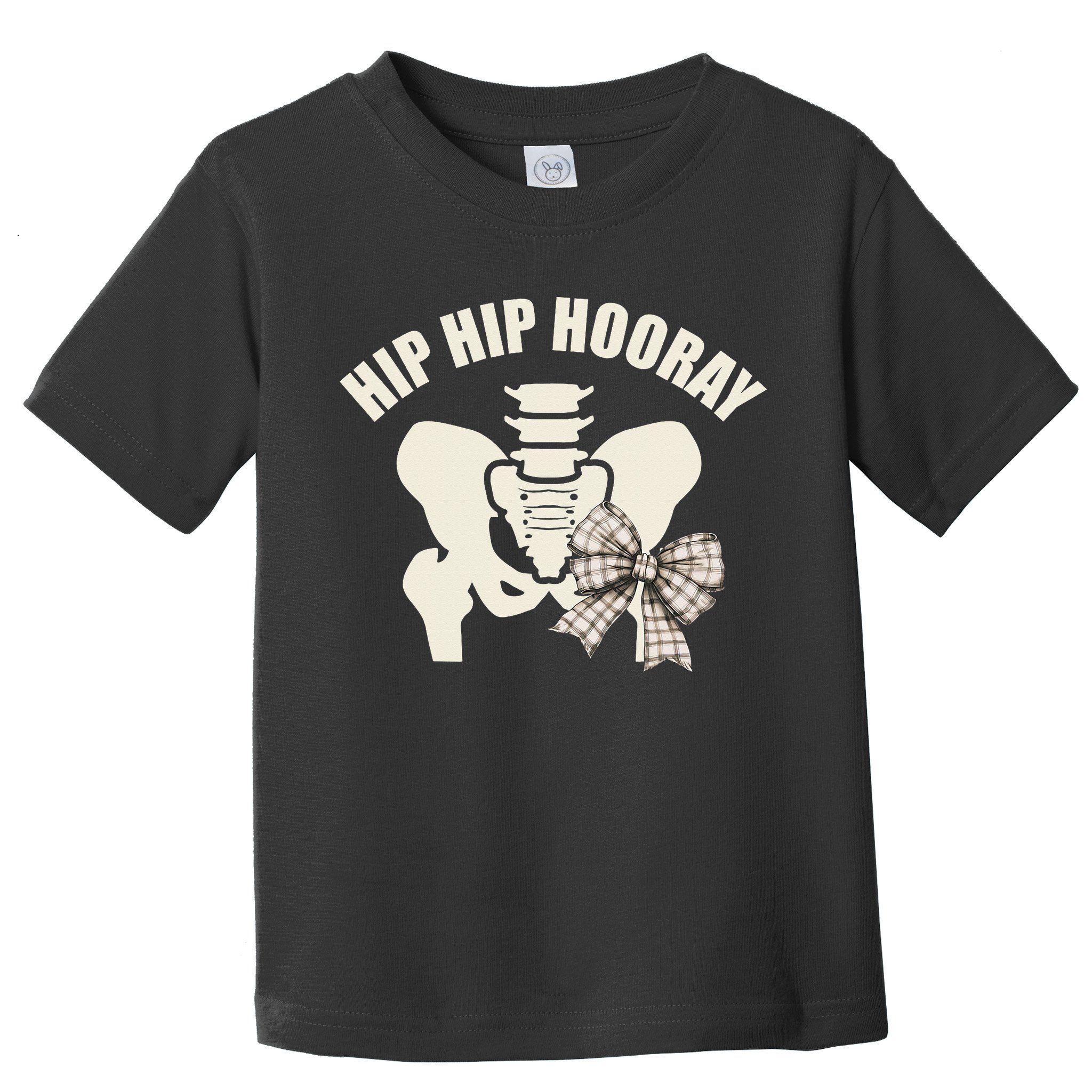 Coquette Bow Hip Hip Hooray Hip Replacement Physical Toddler T-Shirt