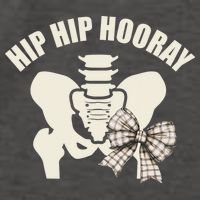Coquette Bow Hip Hip Hooray Hip Replacement Physical Vector Backpack