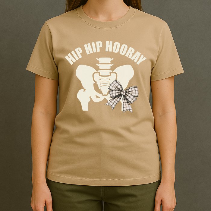 Coquette Bow Hip Hip Hooray Hip Replacement Physical T-Shirt