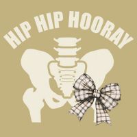 Coquette Bow Hip Hip Hooray Hip Replacement Physical Button