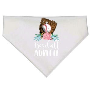 Cute Baseball Heart Player Game Team Gift Aunt Nephew Auntie Great Gift USA-Made Doggie Bandana