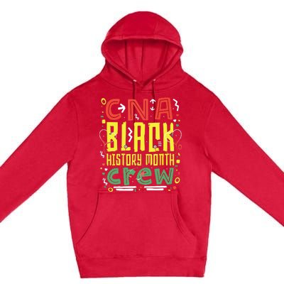 CNA Black History Month Nurse Crew African American Nursing Premium Pullover Hoodie