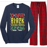 CNA Black History Month Nurse Crew African American Nursing Long Sleeve Pajama Set