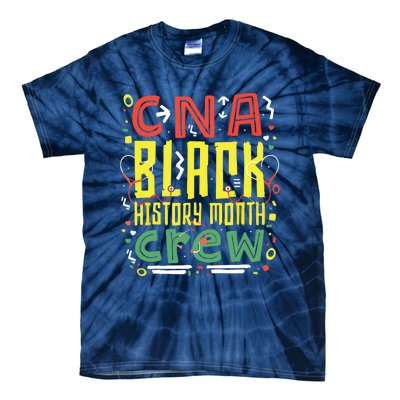 CNA Black History Month Nurse Crew African American Nursing Tie-Dye T-Shirt