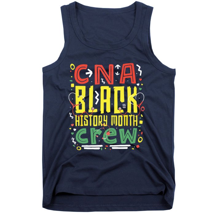 CNA Black History Month Nurse Crew African American Nursing Tank Top