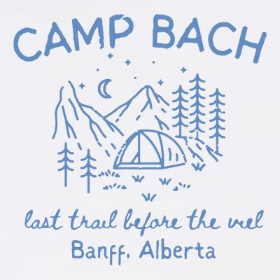Camp Bachelorette Hiking Bachelorette T-Shirt