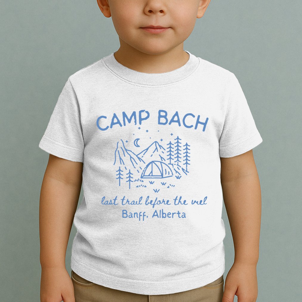 Camp Bachelorette Hiking Bachelorette Toddler T-Shirt