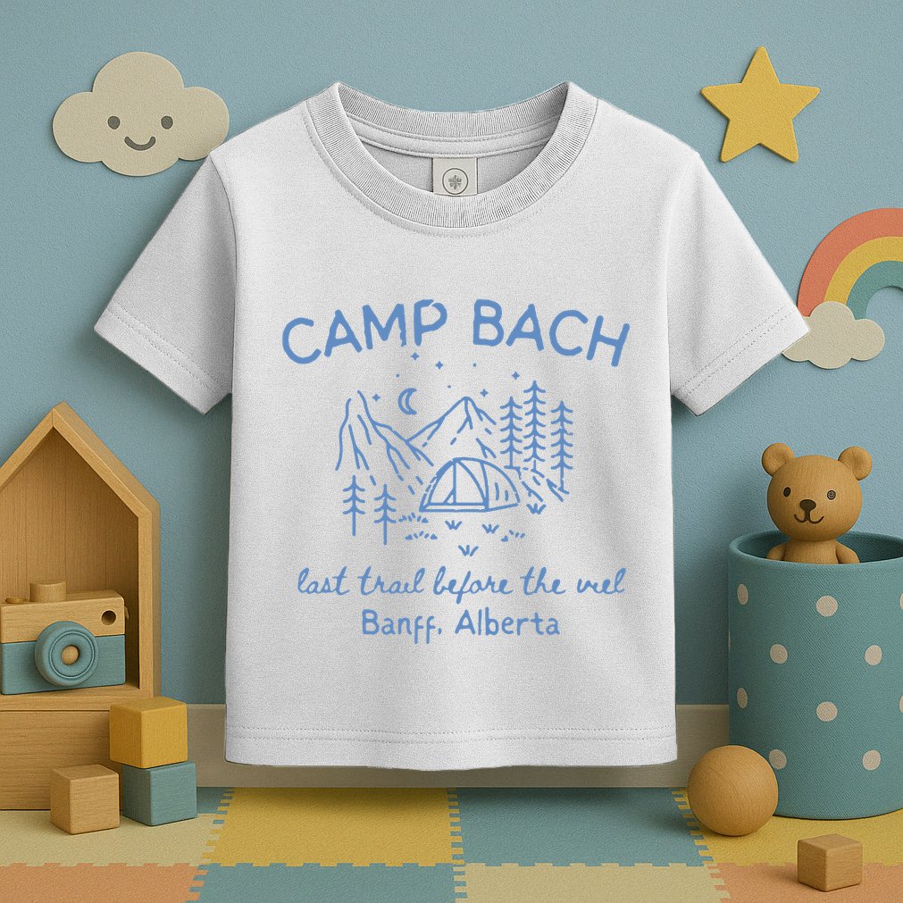 Camp Bachelorette Hiking Bachelorette Toddler T-Shirt