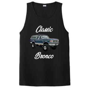 Classic Bronco Horse On Truck Lifted Square Body Offroad 4x4 Gift PosiCharge Competitor Tank