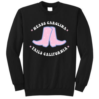 Cowgirl Boots Heads Carolina Tail California Western Country Tall Sweatshirt