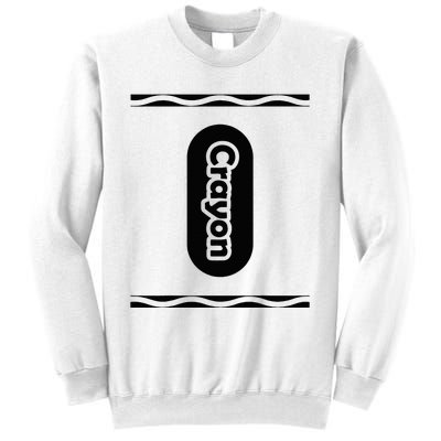 C.R.A.Y.O.N Box Halloween Easy Costume Couples Sweatshirt