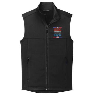 CanT Buy Happiness But You Can Convict Trump Collective Smooth Fleece Vest