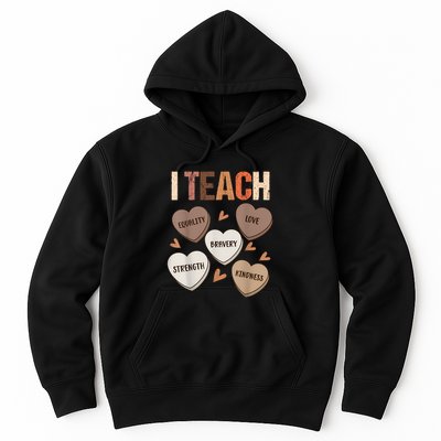 Celebrate Black History Month I Teach Black History Teacher Hoodie