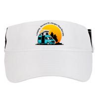Camping Because It's Cheaper Than Therapy Adult Drive Performance Visor