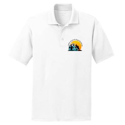 Camping Because It's Cheaper Than Therapy PosiCharge RacerMesh Polo