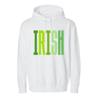 Cute Boho Irish Saint Patricks Day Garment-Dyed Fleece Hoodie