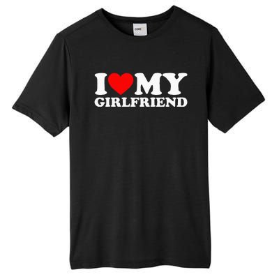 Classic Black I Love My Girlfriend Tall Fusion ChromaSoft Performance T-Shirt