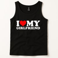 Classic Black I Love My Girlfriend Tank Top