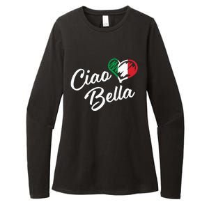 Ciao Bella Italian Hello Beautiful Gift Womens CVC Long Sleeve Shirt