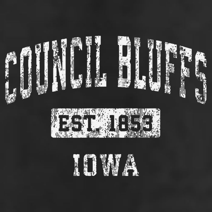 Council Bluffs Iowa Ia Vintage Established Beanie