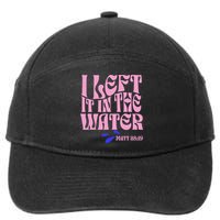 Christian Baptism I Left It In The Water Matthew 2819 7-Panel Snapback Hat
