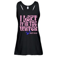 Christian Baptism I Left It In The Water Matthew 2819 Ladies Essential Flowy Tank