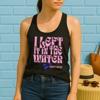 Christian Baptism I Left It In The Water Matthew 2819 Womens Tank Top
