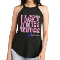 Christian Baptism I Left It In The Water Matthew 2819 Women's Perfect Tri Rocker Tank