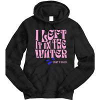 Christian Baptism I Left It In The Water Matthew 2819 Tie Dye Hoodie