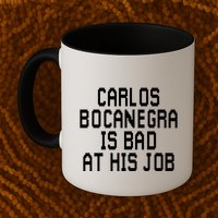 Carlos Bocanegra Is Bad At His Job Mug