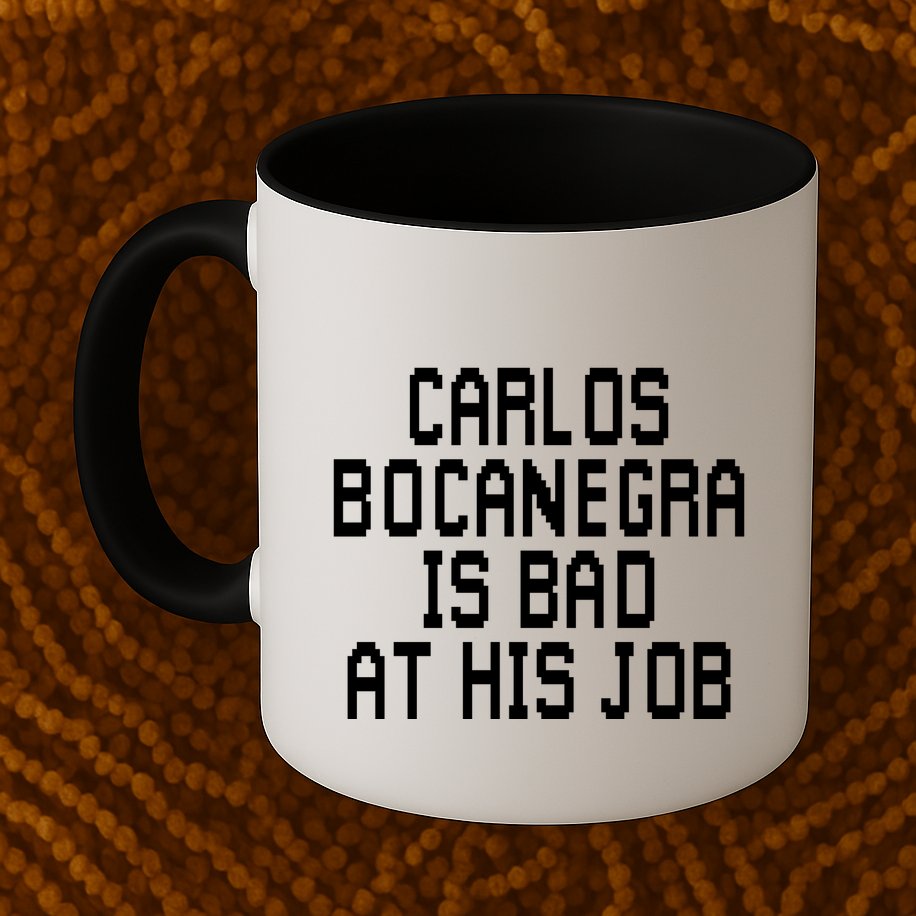 Carlos Bocanegra Is Bad At His Job Mug