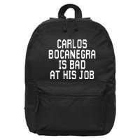 Carlos Bocanegra Is Bad At His Job 16 in Basic Backpack