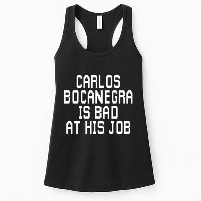 Carlos Bocanegra Is Bad At His Job Womens Tank Top