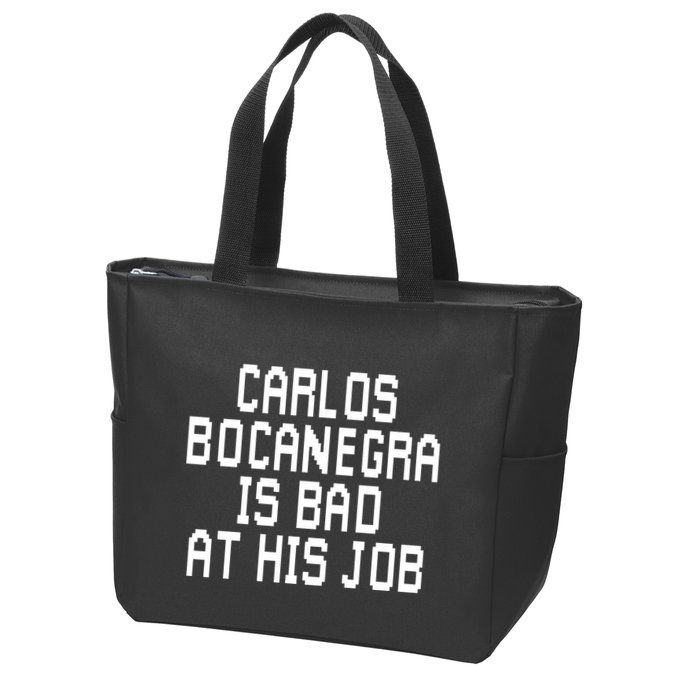 Carlos Bocanegra Is Bad At His Job Zip Tote Bag