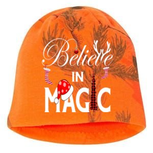 Casual Believe In Magic Of Christmas Tree Buffalo Plaid Gift Kati - Camo Knit Beanie