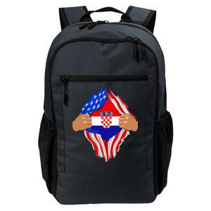 Croatian Blood Inside Me | Croatia Flag Gift Daily Commute Backpack