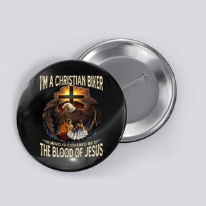 Christian Biker IM That Motorcycle Riding Jesus Freak Faith Button