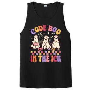 Code Boo In The Icu Nurse Halloween Ghost Fun Great Gift PosiCharge Competitor Tank